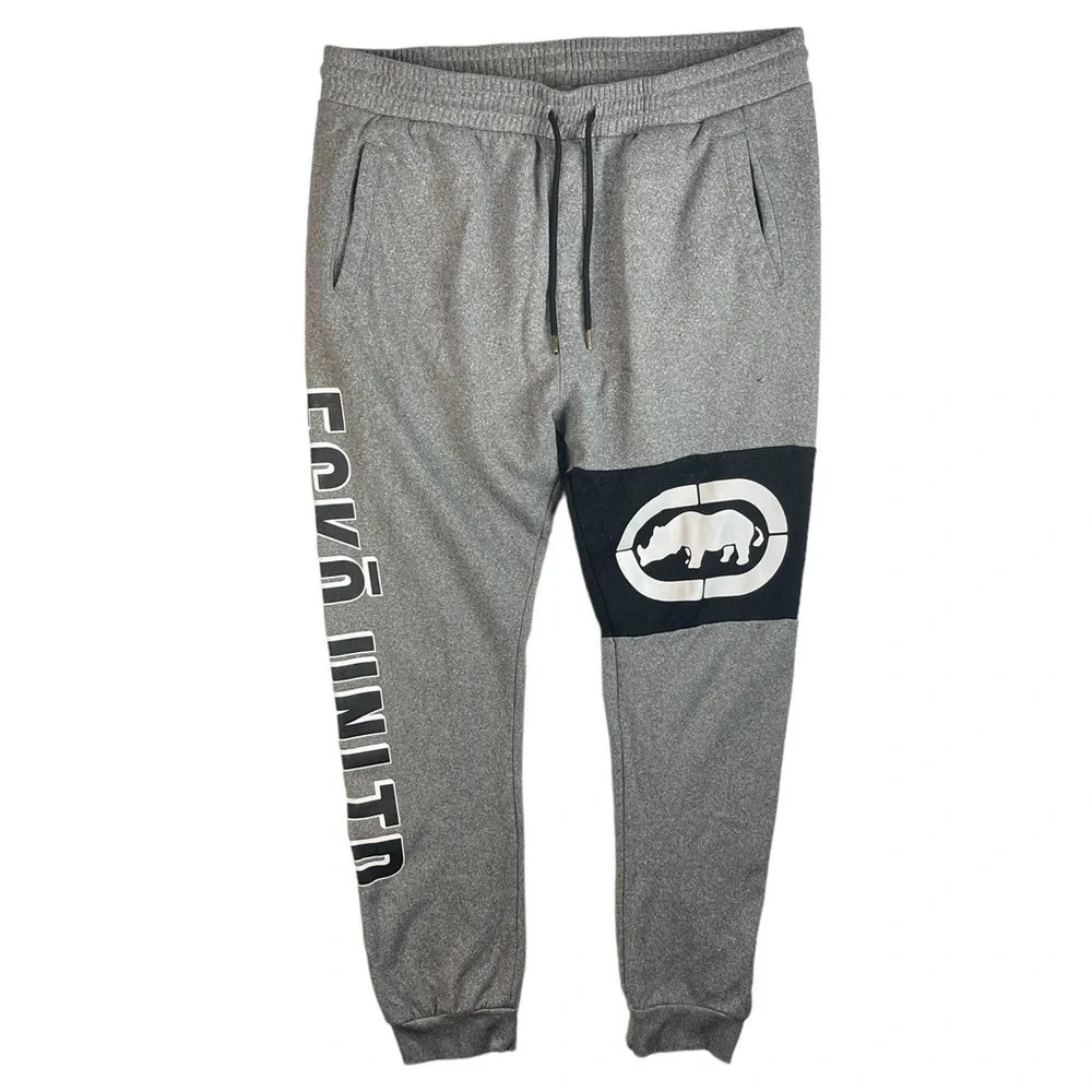 Mj282 Mens Ecko Unlimited Streetwear Brand Jogger Gym Sweetpants 2xl